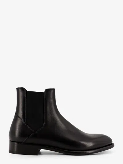 DOUCAL'S LEATHER ANKLE BOOTS