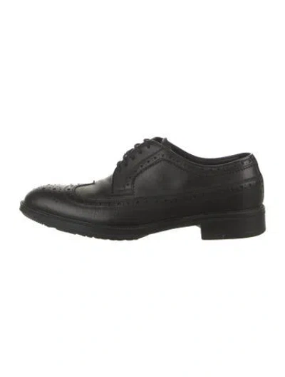 Pre-owned Doucal's Leather Brogues In Blue