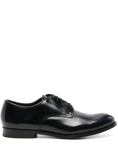 DOUCAL'S LEATHER DERBY SHOES