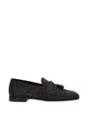 Doucal's Leather Loafers In Multi
