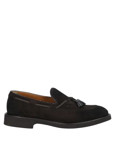 Doucal's Loafers In Dark Brown