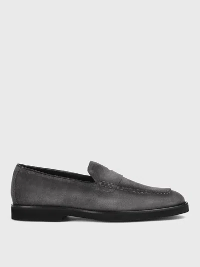 Doucal's Loafers  Men Color Charcoal In Silver