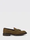 Doucal's Tassel-detailing Suede Loafers In Animal Print
