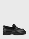 Doucal's Bermeo Penny-slot Loafers In Black