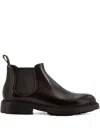 Doucal's Low-heel Flat Boots In Brown