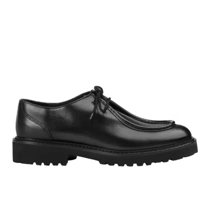 DOUCAL'S MOCASSINI MAN DOUCAL'S - SHOE EDGED - BLACK