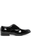 Doucal's Man Lace-up Shoes Black Size 7 Soft Leather In Black