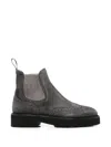 Doucal's Philadelphia Rs Chelsea Boots In Gray