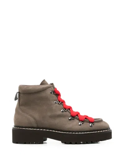Doucal's Philadelphia Rs Lace-up Sneakers In Brown