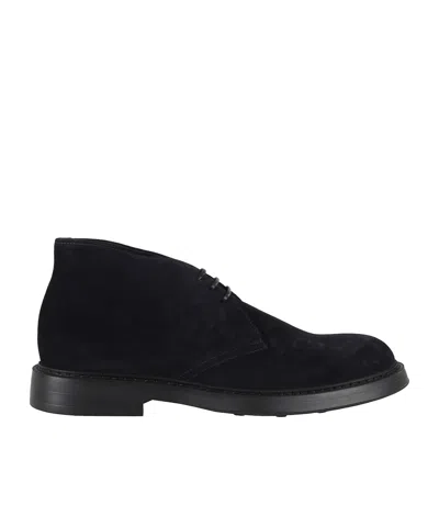 DOUCAL'S ROUND TOE ANKLE BOOTS