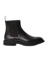 Doucal's Man Ankle Boots Black Size 8.5 Leather In Black