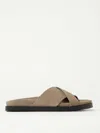 Doucal's Sandals  Men Color Camel In Animal Print