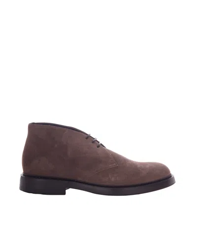 Doucal's Scarpa Chukka Visone Creta In Brown