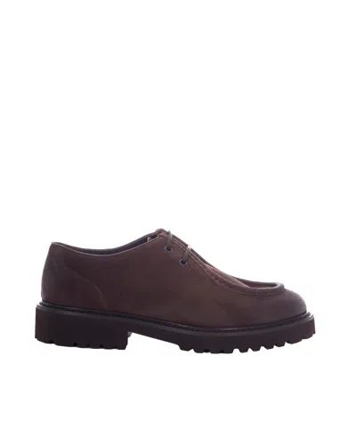 Doucal's Scarpa Derby Parabout Commander Creta In Brown