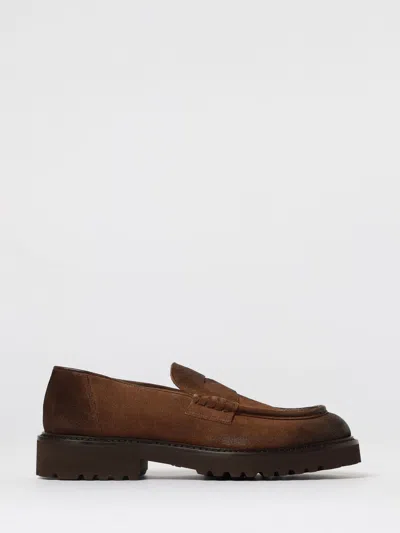 Doucal's Round-toe Casual Shoes In Brown