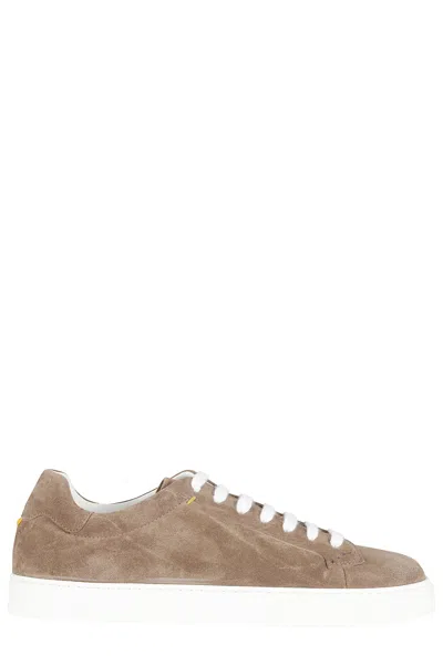 Doucal's Suede Sneakers In Brown