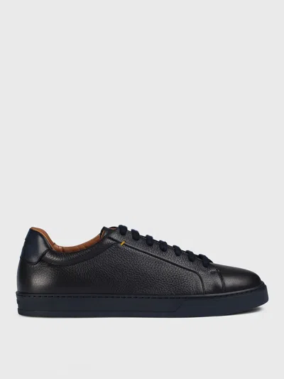 Doucal's Sneakers  Men Color Blue In Black
