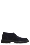 Doucal's Adler Chukka Boot With Suede Upper In Blue