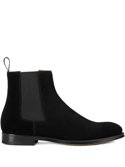 DOUCAL'S SUEDE ELASTIC-SIDED BOOTS