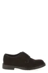 Doucal's Mink Suede Derby Lace-up Shoes In Brown