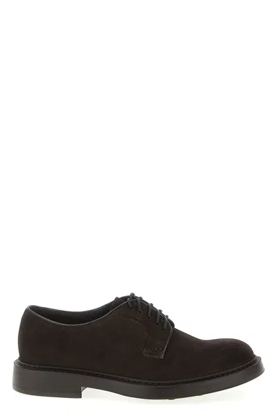 DOUCAL'S SUEDE LACE UP