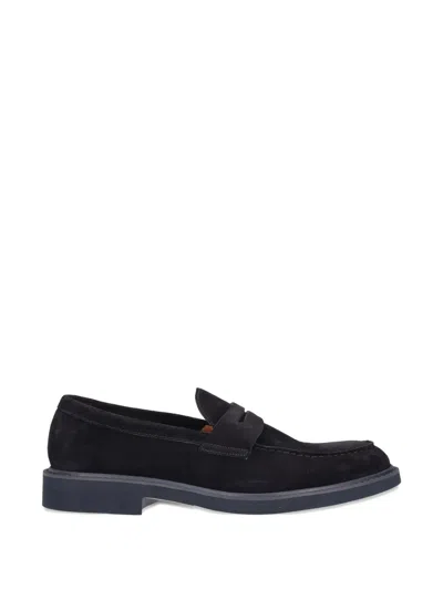 DOUCAL'S SUEDE LOAFERS