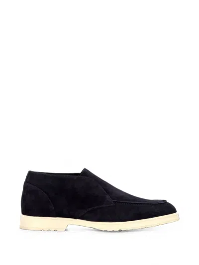 Doucal's Suede Slip-on Desert Boots In Multi