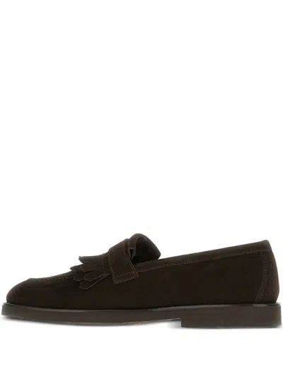 Doucal's Tassel-detail Buckle Loafers In Brown