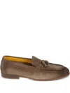 Doucal's Tassel-detail Suede Loafers In Brown
