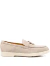 Doucal's Tassel-detail Suede Loafers In Multi