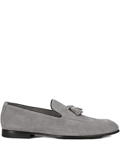 Doucal's Tassel Loafers In Gray