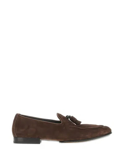 Doucal's Tasselled Loafers In Brown