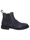 Doucal's Visone Beatles Ankle Boots In Black
