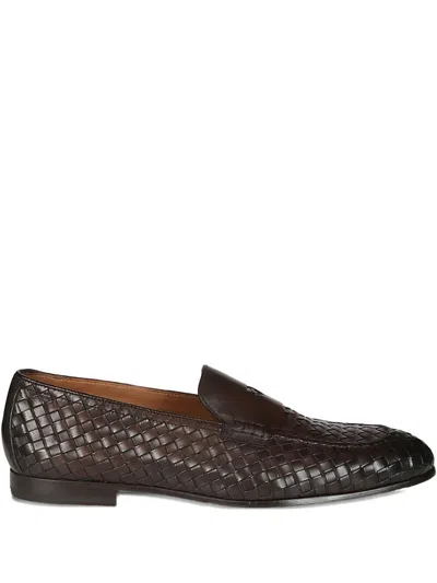 DOUCAL'S WOVEN ADLER MOCCASINS