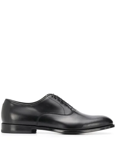 Doucal's York Oxford Shoes In Black
