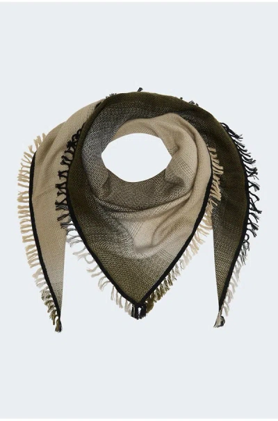 Douce Gloire Jade Scarf In Beige Khaki