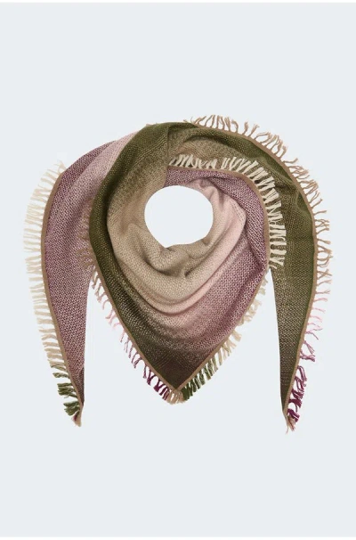 Douce Gloire Jade Scarf In Lichen