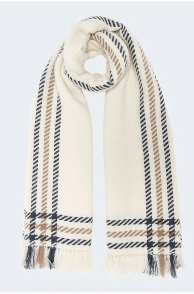 Douce Gloire Marthe Scarf In Grey Taupe