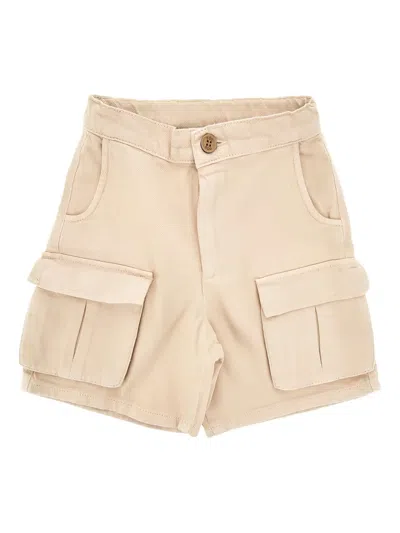 Doudou Et Compagnie Kids' Cotton Bermuda Shorts
