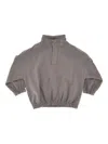 Doudou Et Compagnie High-neck Sweater In Gray