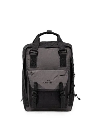 Doughnut Buckle-fastening Backpack In White