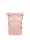 Doughnut Cristopher Dreamwalker Roll-top Backpack In Pink