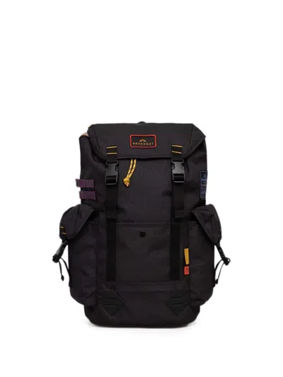 Doughnut Grounder Happy Camper Backpack In Black