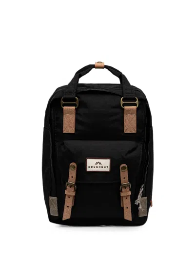 Doughnut Logo-patch Buckle-fastening Backpack In Pattern