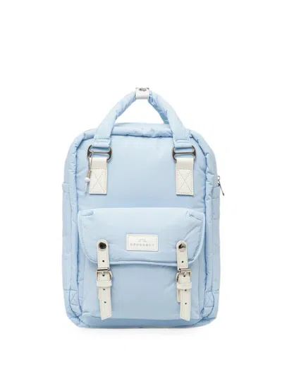 Doughnut Macaroon Beyond The Horizon Buckled Backpack In Blue