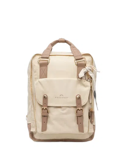 Doughnut Macaroon Enchanted Buckle-fastening Lace-detail Backpack In Neutrals