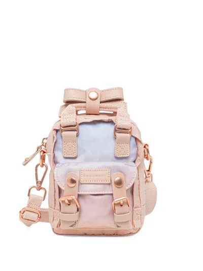 Doughnut Macaroon Tiny Buckle-detail Mini Crossbody Bag In Pink