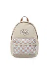 Doughnut Mini Logo-patch Backpack In Neutral