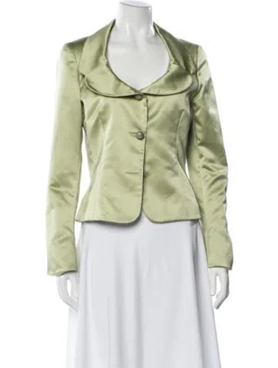 Pre-owned Douglas Hannant Blazer In Green