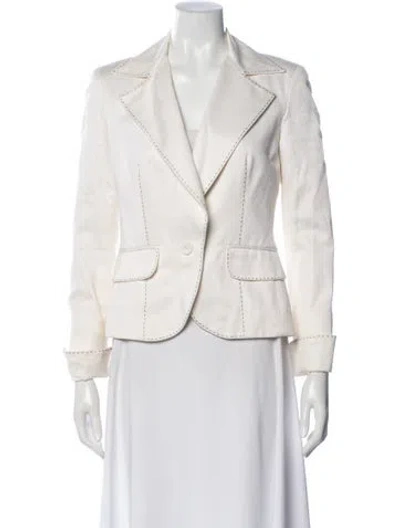 Pre-owned Douglas Hannant Blazer In Neutral